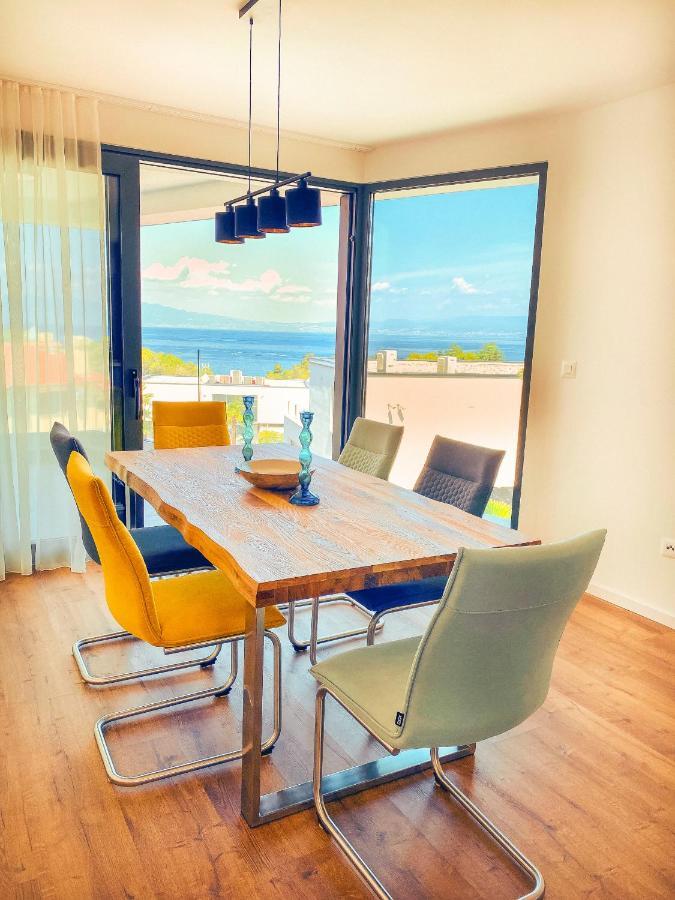Villa Mirno More Apartments Malinska Dış mekan fotoğraf
