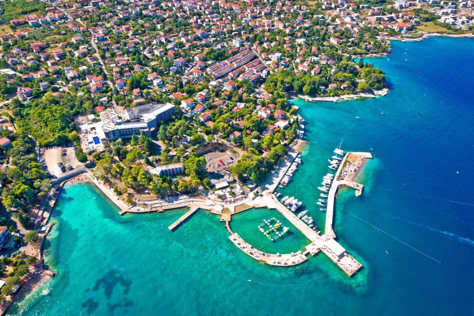 Villa Mirno More Apartments Malinska Dış mekan fotoğraf