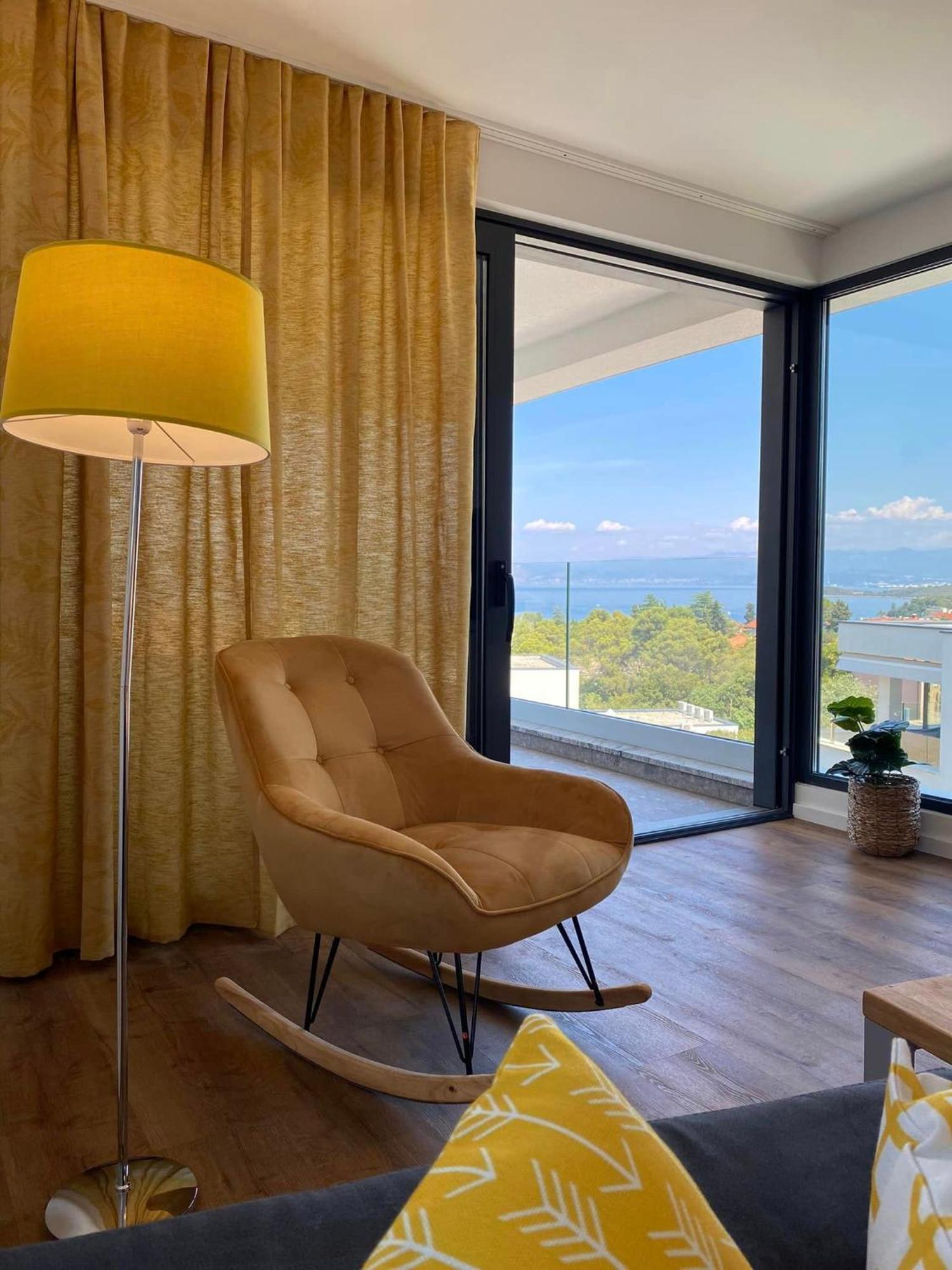 Villa Mirno More Apartments Malinska Dış mekan fotoğraf
